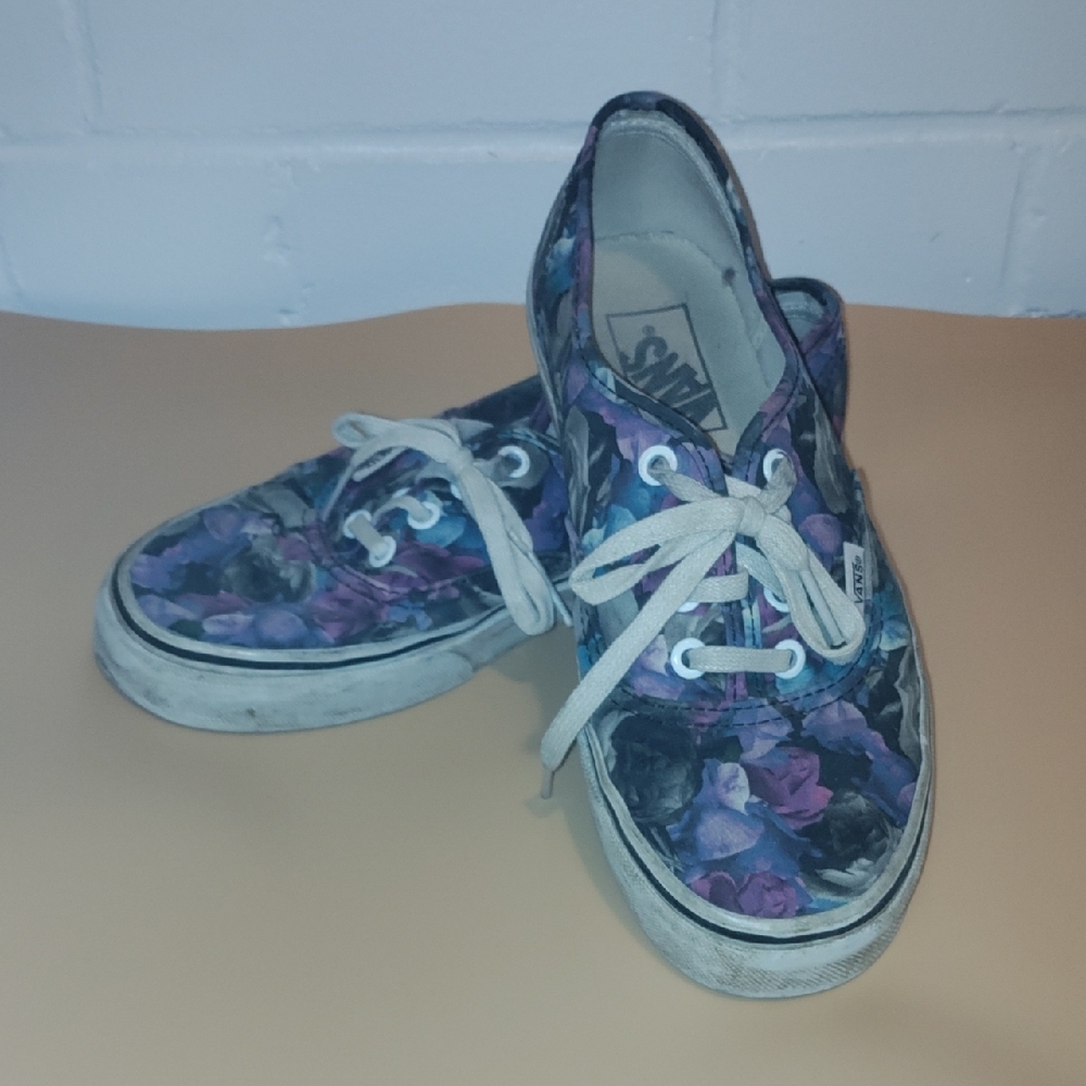 Vans Multicolor Floral Canvas Shoes